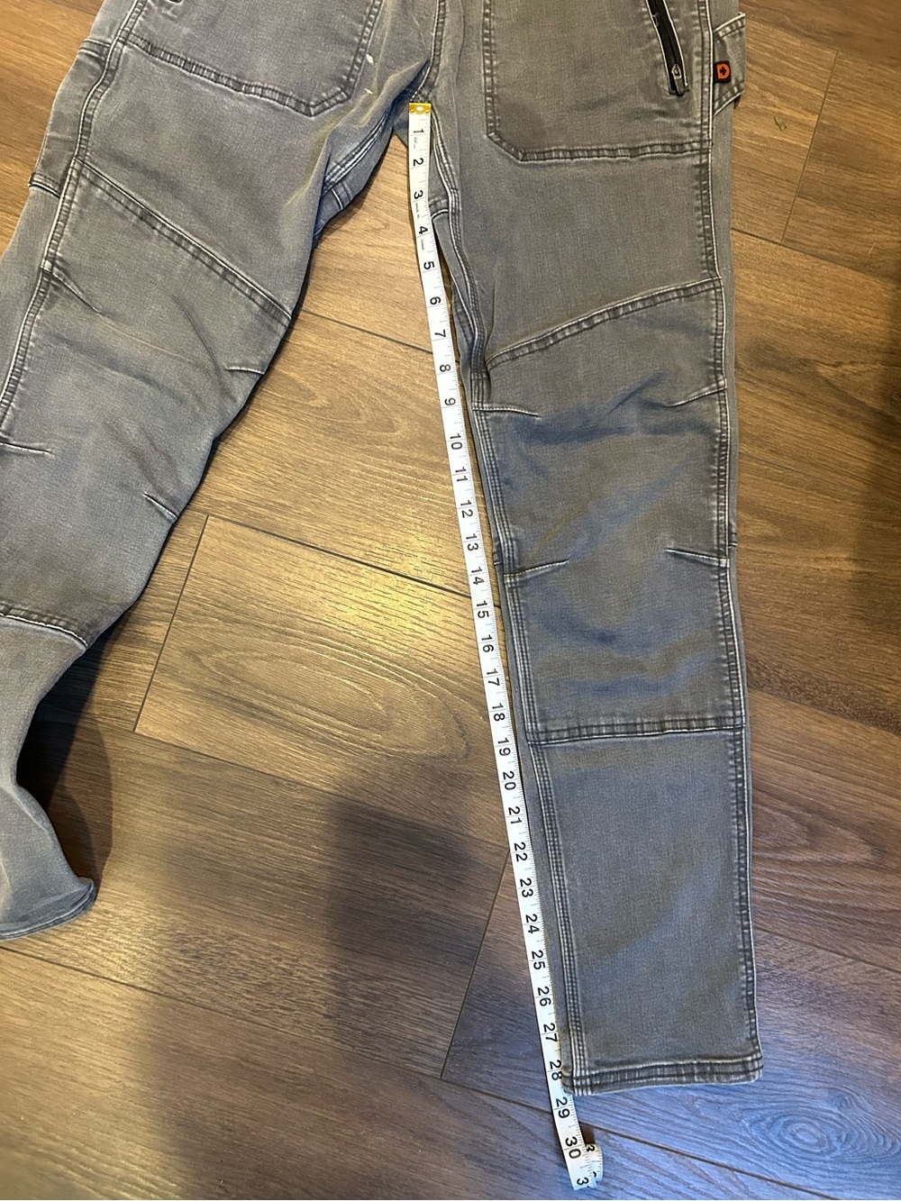 Dovetail Workwear Christa X Utility Work Pants Women’s 10/12 Gray Skinny -comfy! - Picture 7 of 7